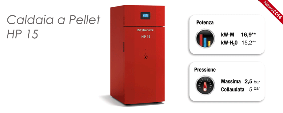 Caldaia a Pellet HP15