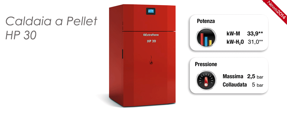 Caldaia a Pellet HP30