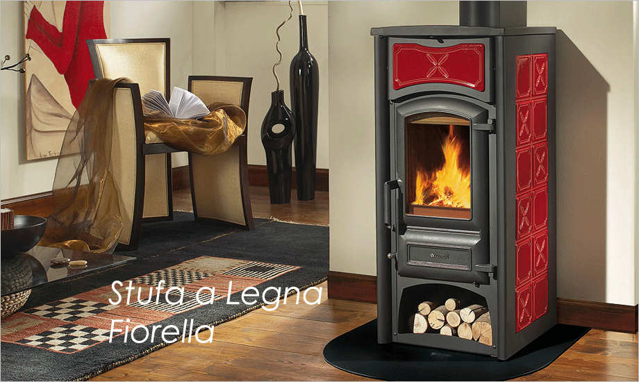 Stufa a Legna FIORELLA