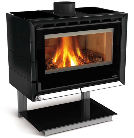 FLY CON SUPPORTO color Nero Lucido
