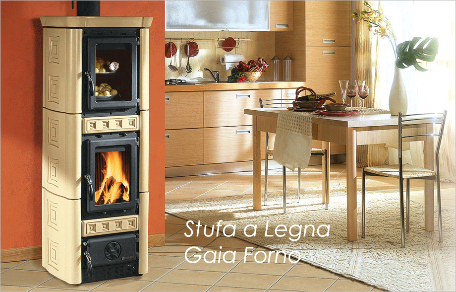 Stufa a Legna GAIA FORNO