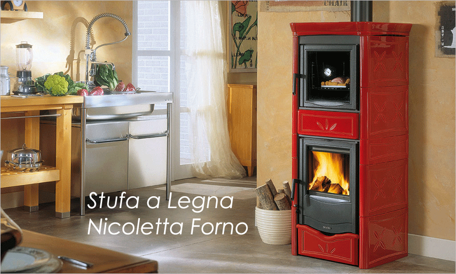 Stufa a Legna NICOLETTA FORNO