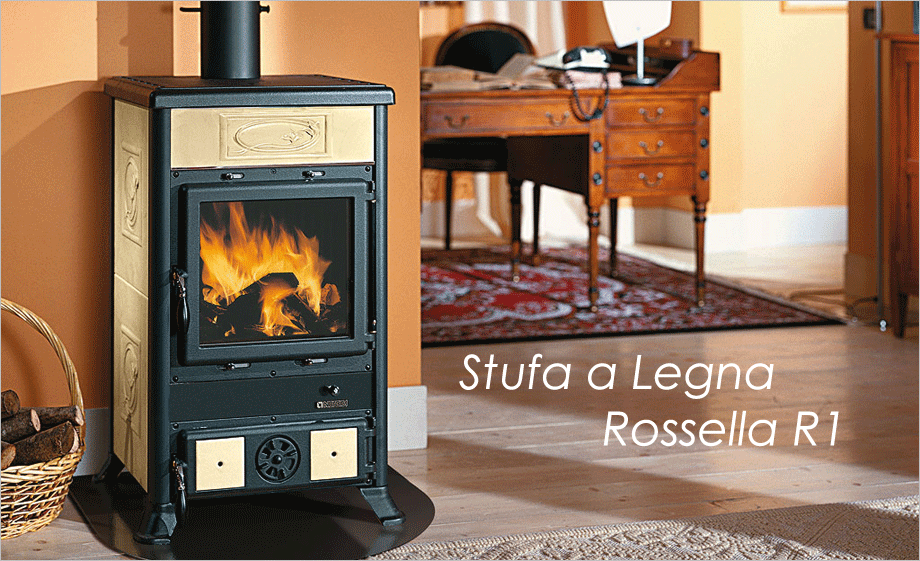 Stufa a Legna ROSSELLA R1