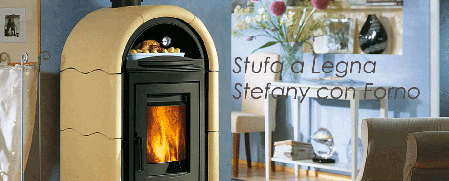 Stufa a Legna STEFANY FORNO