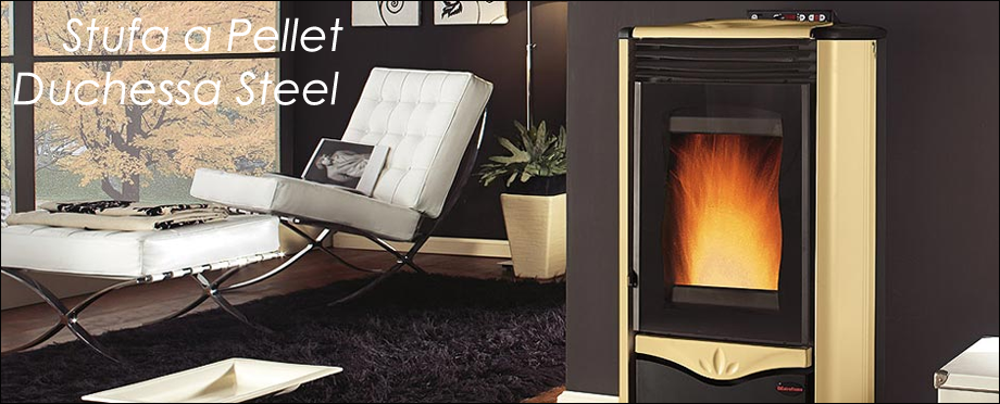 Stufa a Pellet DUCHESSA STEEL