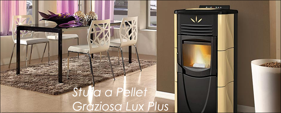 Stufa a Pellet GRAZIOSA LUX PLUS