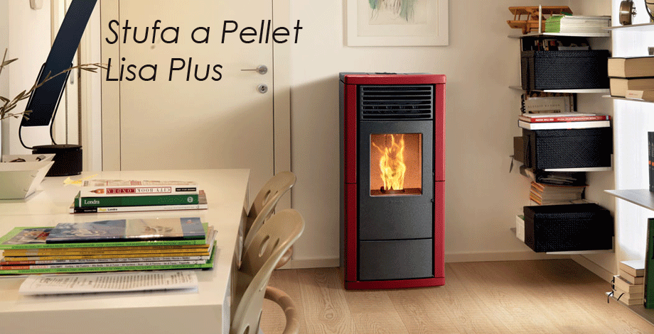 Stufa a pellet LISA PLUS