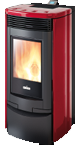 MILENA STEEL color bordeaux