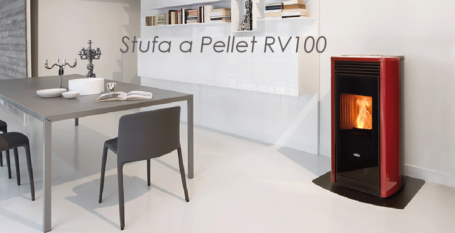 Stufa a pellet RV100