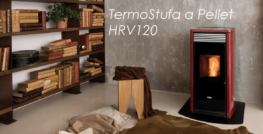 Termostufa a Pellet HRV120